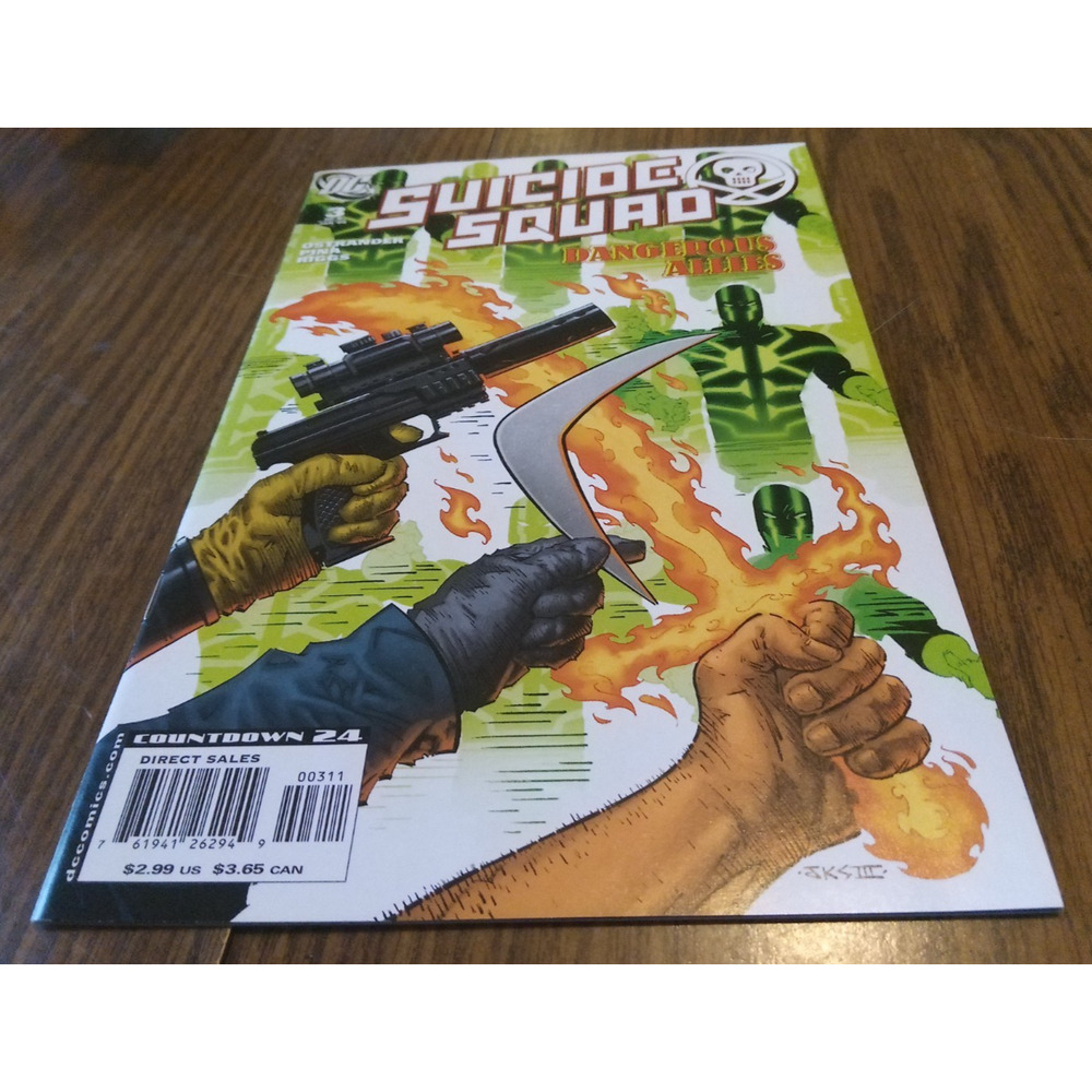 Suicide Squard: Raise The Flag #3 January 2008 DC Comics